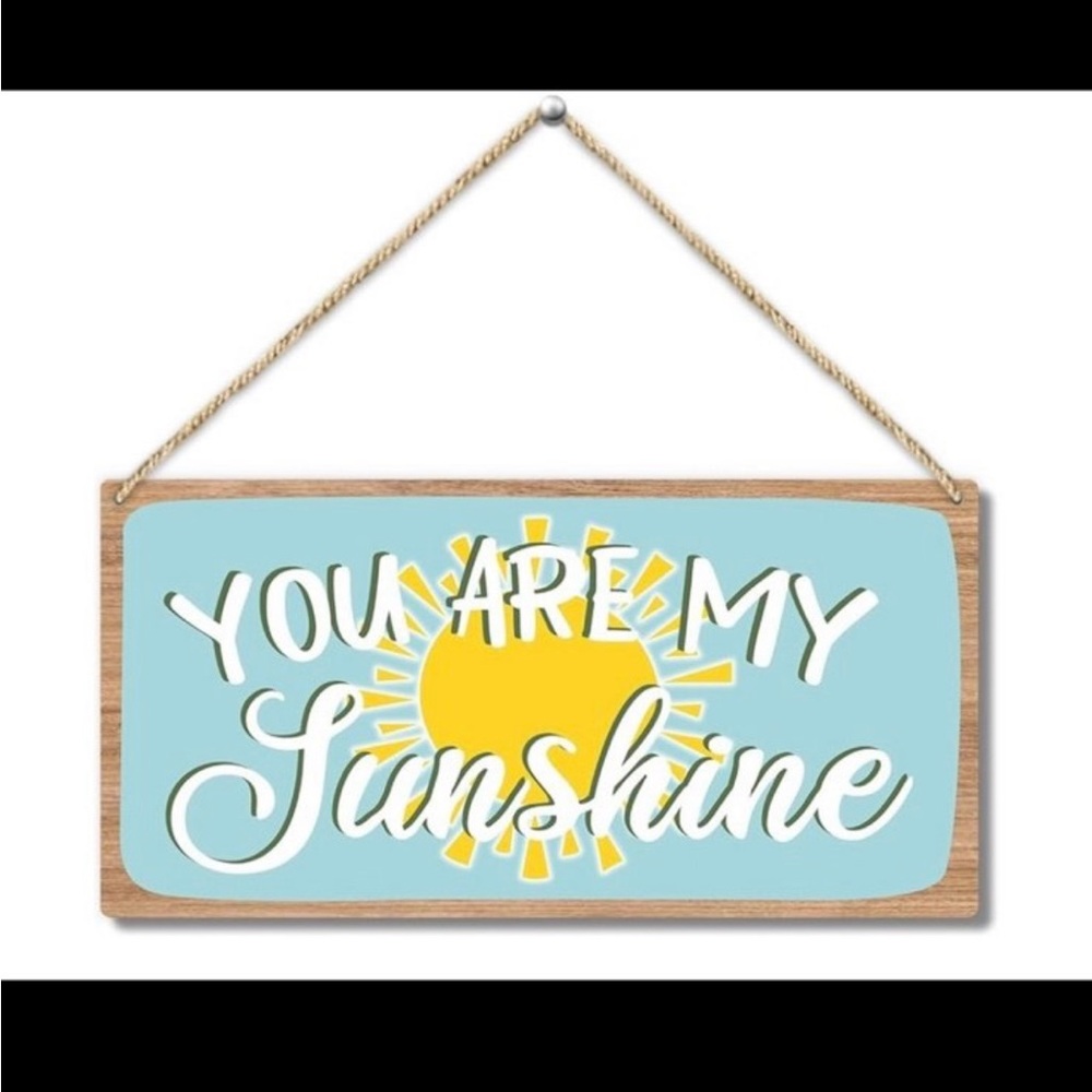 You Are My Sunshine Wall Decor